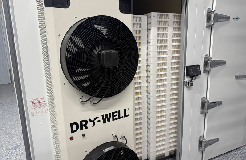 Tunnel front doors with heavy-duty latches